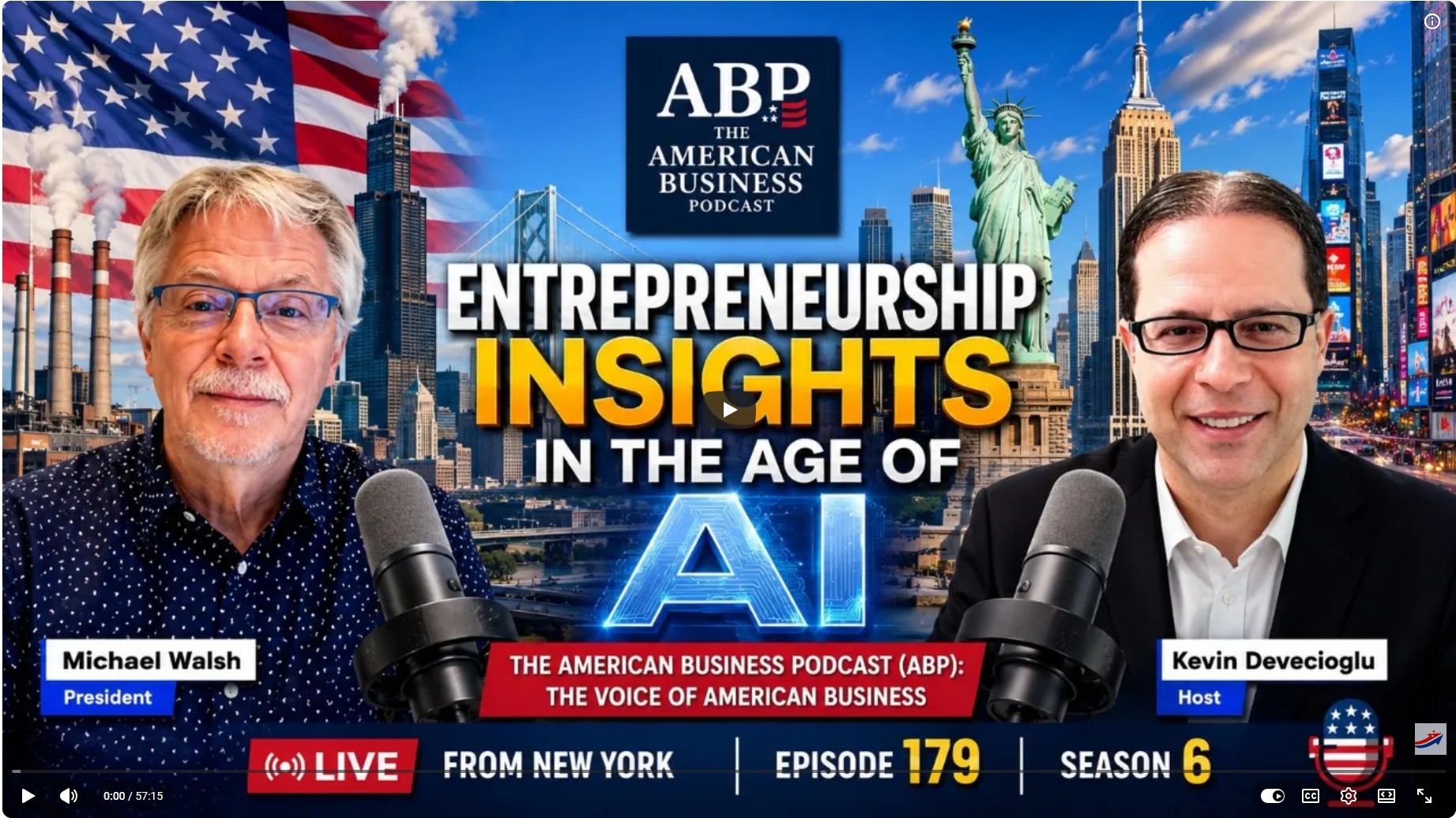 Entrepreneurship Insights in the Age of AI Podcast thumbnail